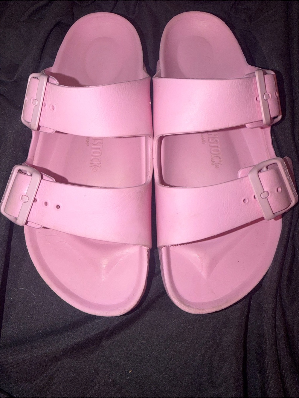 Birkenstock Arizona EVA Slides Pink Size 37 Ladies 6